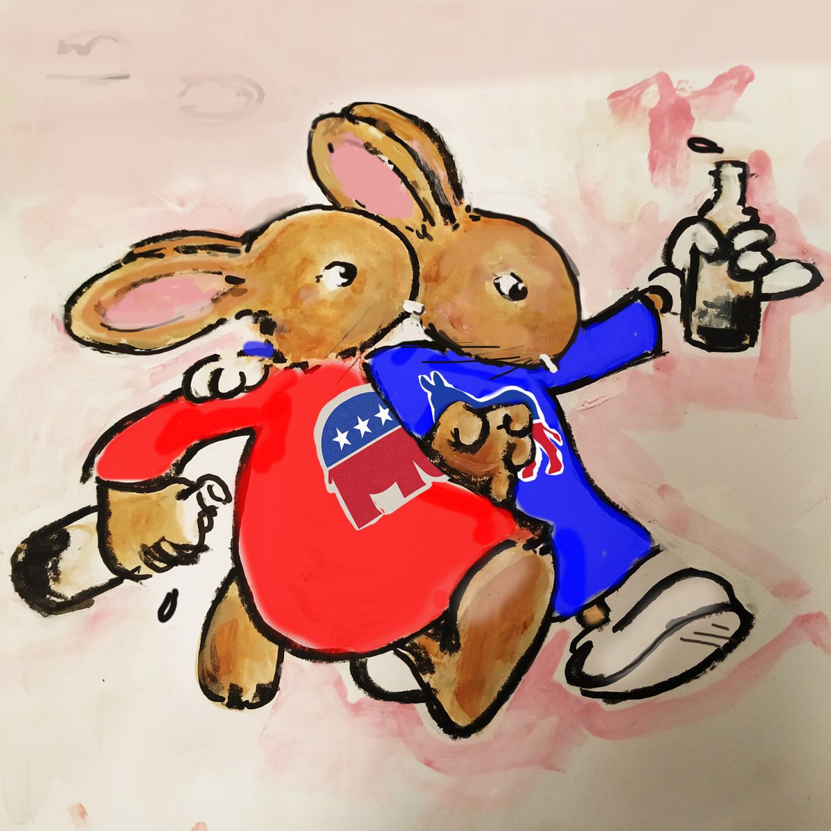 harrybunceart's tweet photo. 🇺🇸❤️💙F*ck It - Let's Party!
#ComeTogether 
@elonmusk https://t.co/JGxeWjnSL3