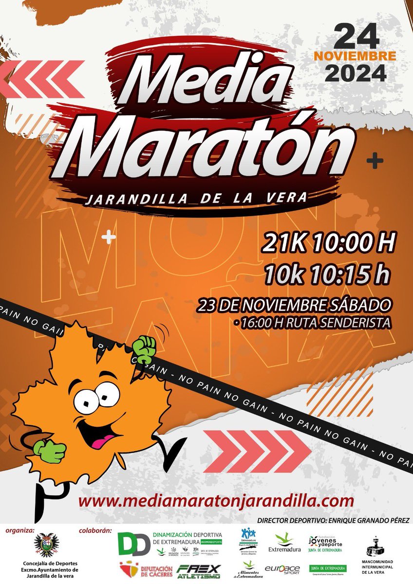 M_M_Jarandilla's tweet photo. Media Maratón Jarandilla con la #DANA

1€ de cada inscripción irá a #Valencia de la mano de @CruzRojaEsp , también habrá una carpa informativa para poder colaborar con la causa.

@PULSACIONES_NET https://t.co/XH8eKQg7Jg