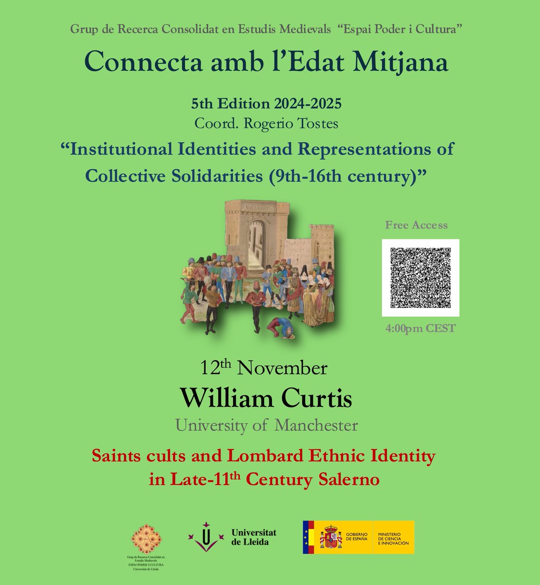 SGR en Estudis Medievals-Universitat de Lleida tweet media