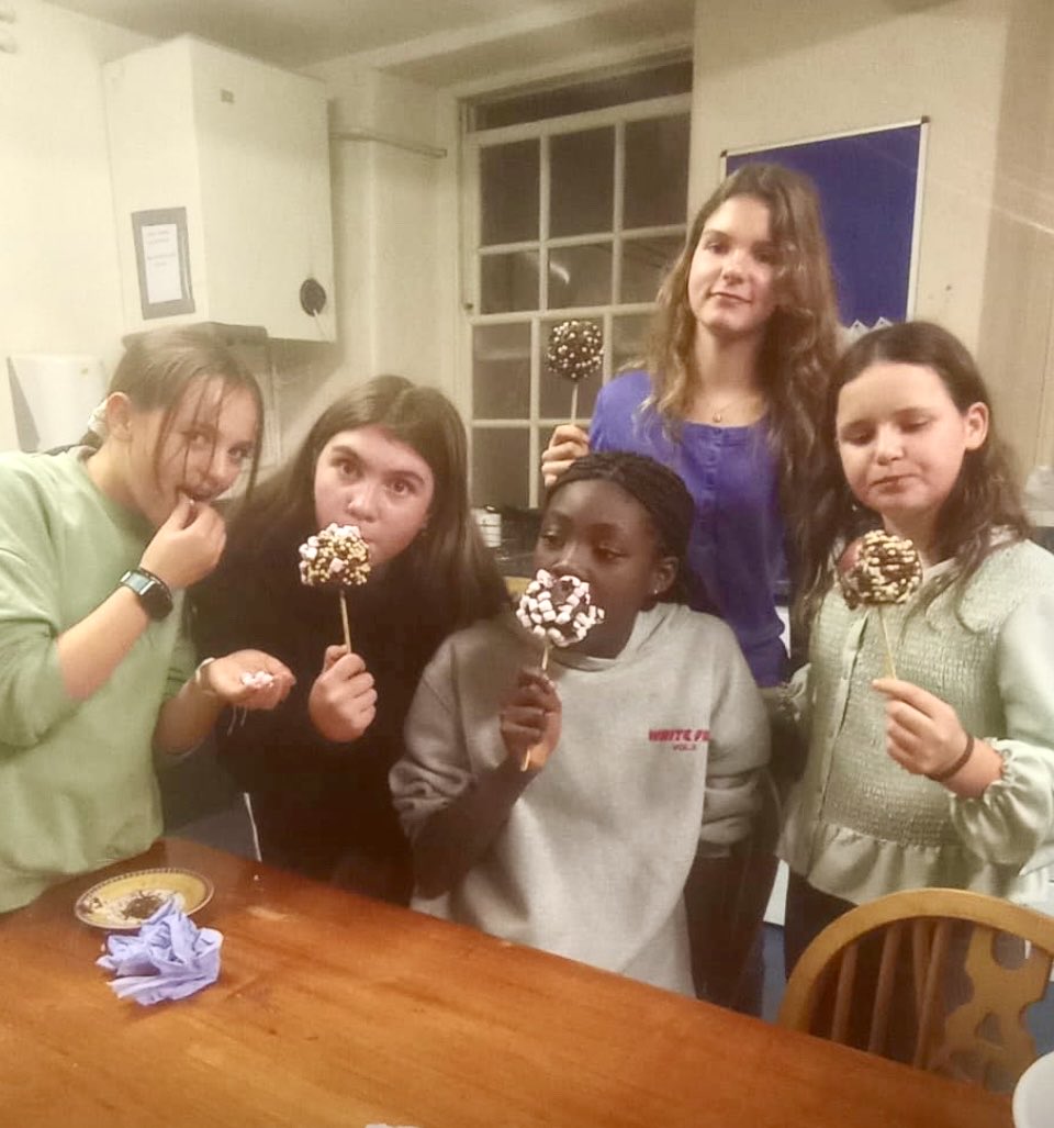 Chocolate apples at baking club last night #baking #boarding #friends #apples #boardingschool