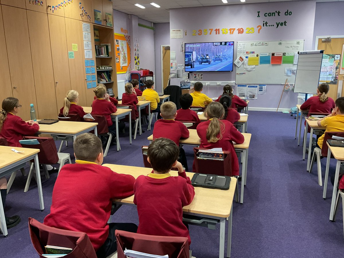 MrCStJames's tweet photo. We feel very humbled to speak with Olena this morning from #Ukraine with @EuropeanMission as part of our #ServiceTeamDay in @StJamesYear6 @StJamesChorley
We will thinking later about how we can help and encourage some of the children there. https://t.co/B3H9kEumqU