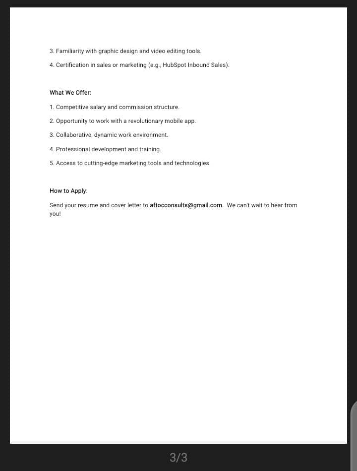 KayizziBen's tweet photo. @Kabugo_ Sales and Marketing Officer Job https://t.co/S8nxxrcuYP