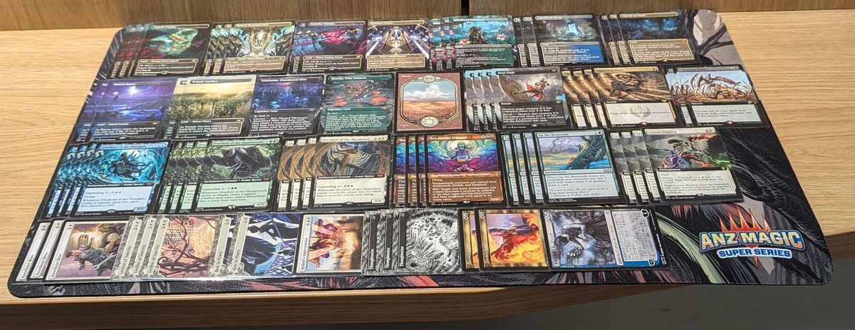 Obligatory RC decklist photo.

The glare was insane.

Let's get this bread 🙏

<a href="/Busstop_mtg/">Team Bus Stop</a>