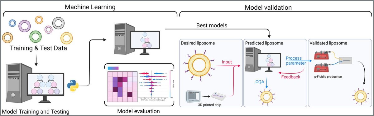 Luciani Lab (@luciani_lab) on Twitter photo Our article leveraging #machinelearning for the production of #liposomes via microfluidics is now #openaccess on <a href="/JCRnEDITORS/">J Controlled Release</a>! Congrats Remo and all coauthors <a href="/jrjrjlr/">Jean-Louis Reymond</a> @MarkusOrsi <a href="/DCBPunibern/">DCBPunibern</a> <a href="/unibern/">Universität Bern</a>, @CasettariLab <a href="/uniurbit/">Università di Urbino</a>, Giorgio <a href="/SapienzaRoma/">Sapienza Università di Roma</a>! sciencedirect.com/science/articl… Our article leveraging #machinelearning for the production of #liposomes via microfluidics is now #openaccess on <a href="/JCRnEDITORS/">J Controlled Release</a>! Congrats Remo and all coauthors <a href="/jrjrjlr/">Jean-Louis Reymond</a> @MarkusOrsi <a href="/DCBPunibern/">DCBPunibern</a> <a href="/unibern/">Universität Bern</a>, @CasettariLab <a href="/uniurbit/">Università di Urbino</a>, Giorgio <a href="/SapienzaRoma/">Sapienza Università di Roma</a>! sciencedirect.com/science/articl…