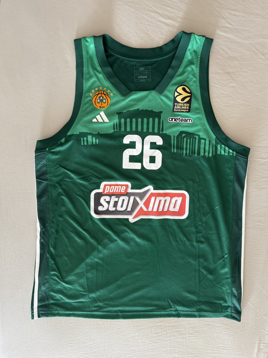 FragosVasilis's tweet photo. 🏀 @ThiasLsf 🏀 #paobc ☘️ #euroleague #lessort #gameworn #Panathinaikos https://t.co/7GMetBN6qE