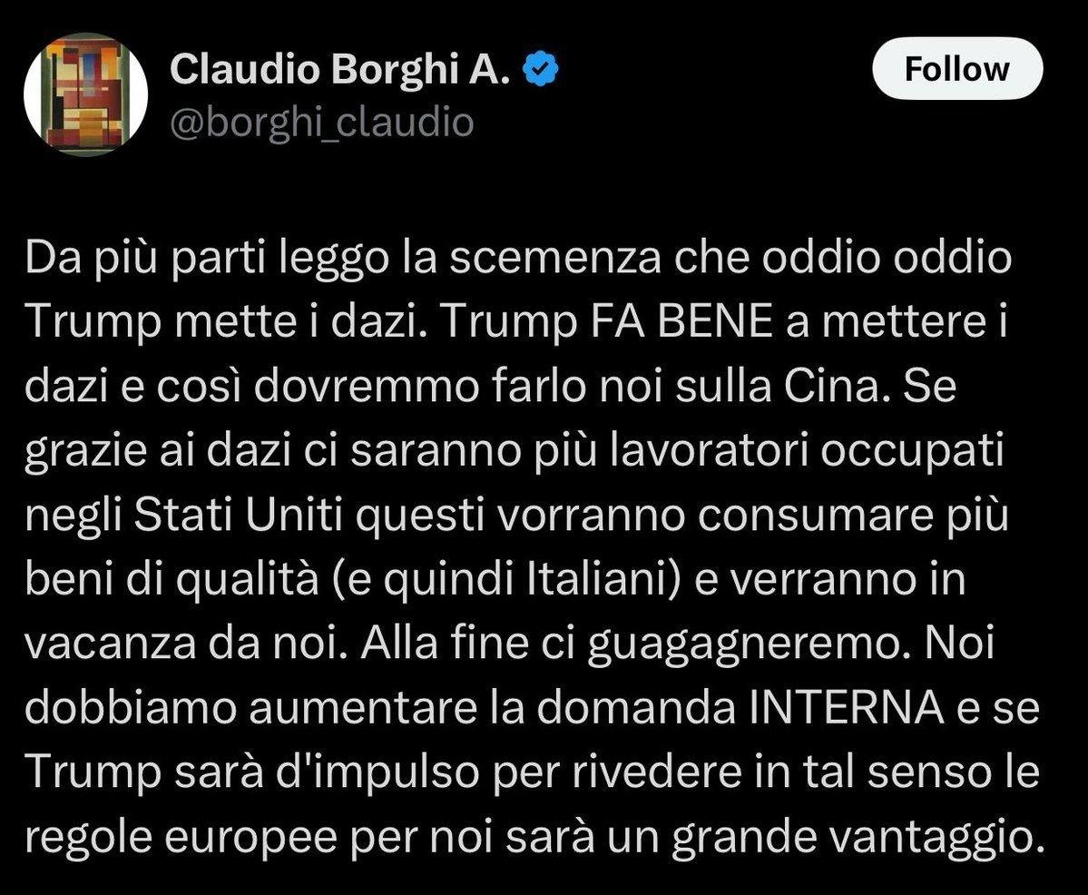 GabryBab10's tweet photo. #Scemopiuscemo =
#lega #dazi #Trump https://t.co/krBW3b9Shd