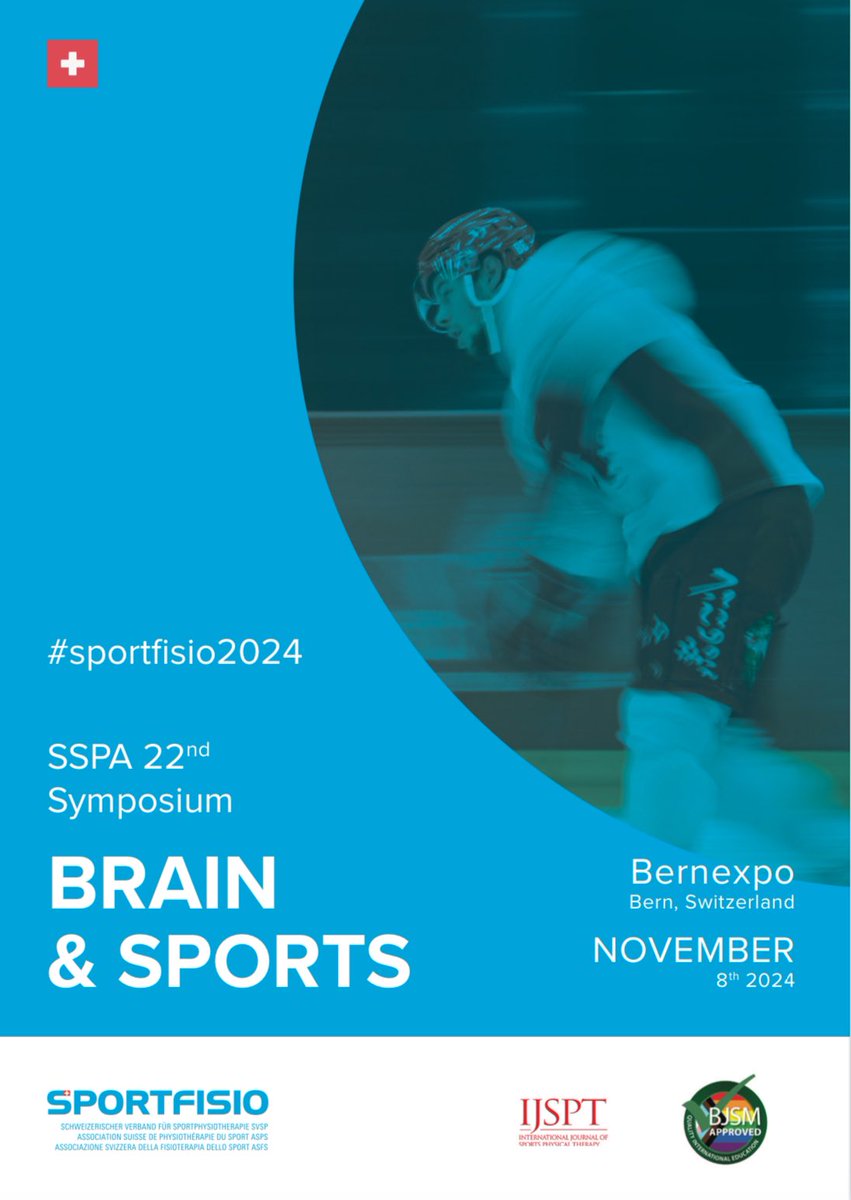 SEM Switzerland (@swisssportsmed) on Twitter photo Today <a href="/SportfisioSwiss/">Sportfisio Swiss</a> is hosting their excellent annual symposium on ‘Brain & Sports’. Elite speakers only matched by the team’s hospitality and organization quality🥇.
Go #sportfisio2024 💥🇨🇭
sportfisio.ch/sympo-2024/ Today <a href="/SportfisioSwiss/">Sportfisio Swiss</a> is hosting their excellent annual symposium on ‘Brain & Sports’. Elite speakers only matched by the team’s hospitality and organization quality🥇.
Go #sportfisio2024 💥🇨🇭
sportfisio.ch/sympo-2024/