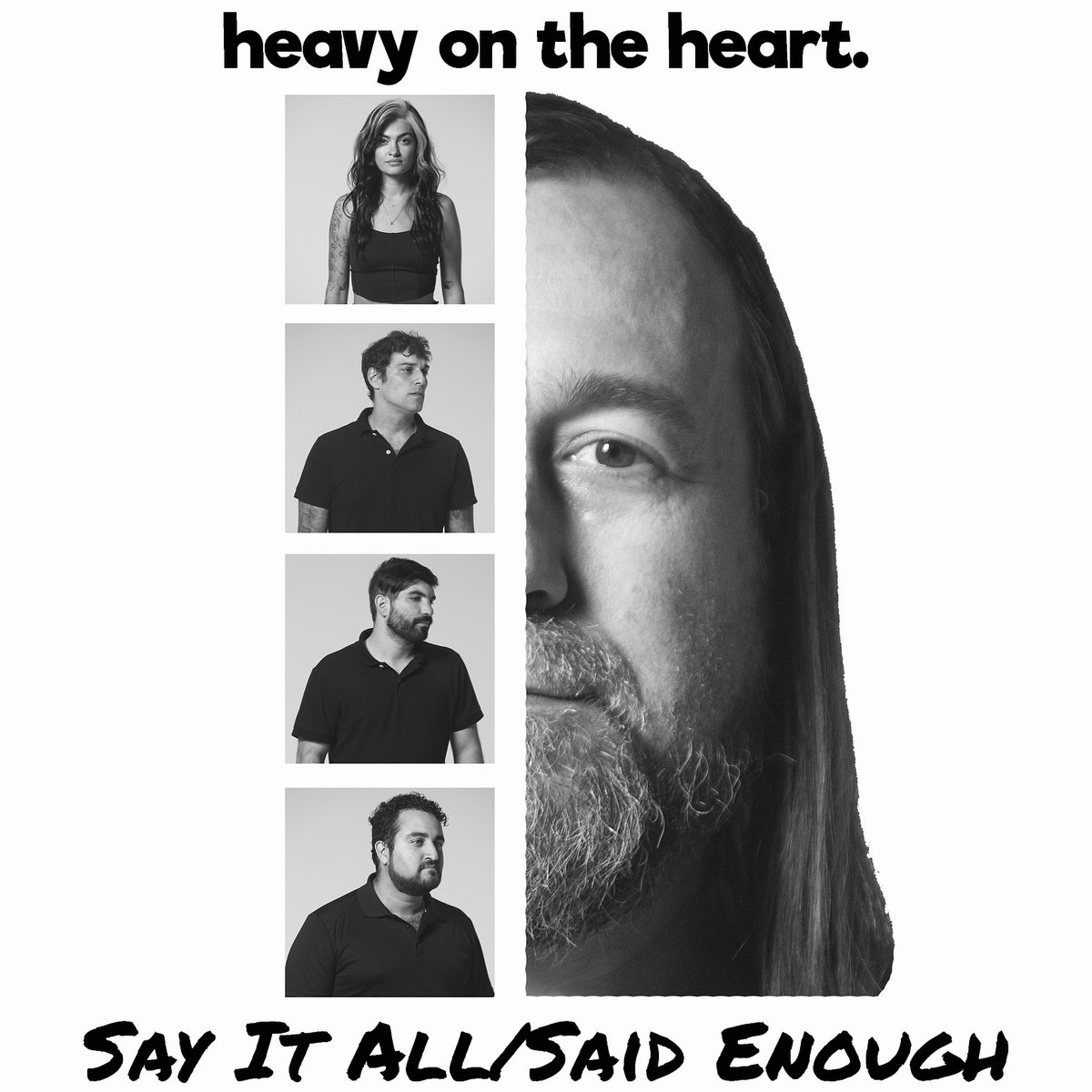 NY based Alternative Rock band <a href="/heavyonaheart/">heavy on the heart.</a> have premiered their "Say It All/Said Enough" single/music video featuring Fred Mascherino (ex Taking Back Sunday, Say Anything, etc.). Listen &amp; watch now at ftdmusic.com/2024/11/heavy-…