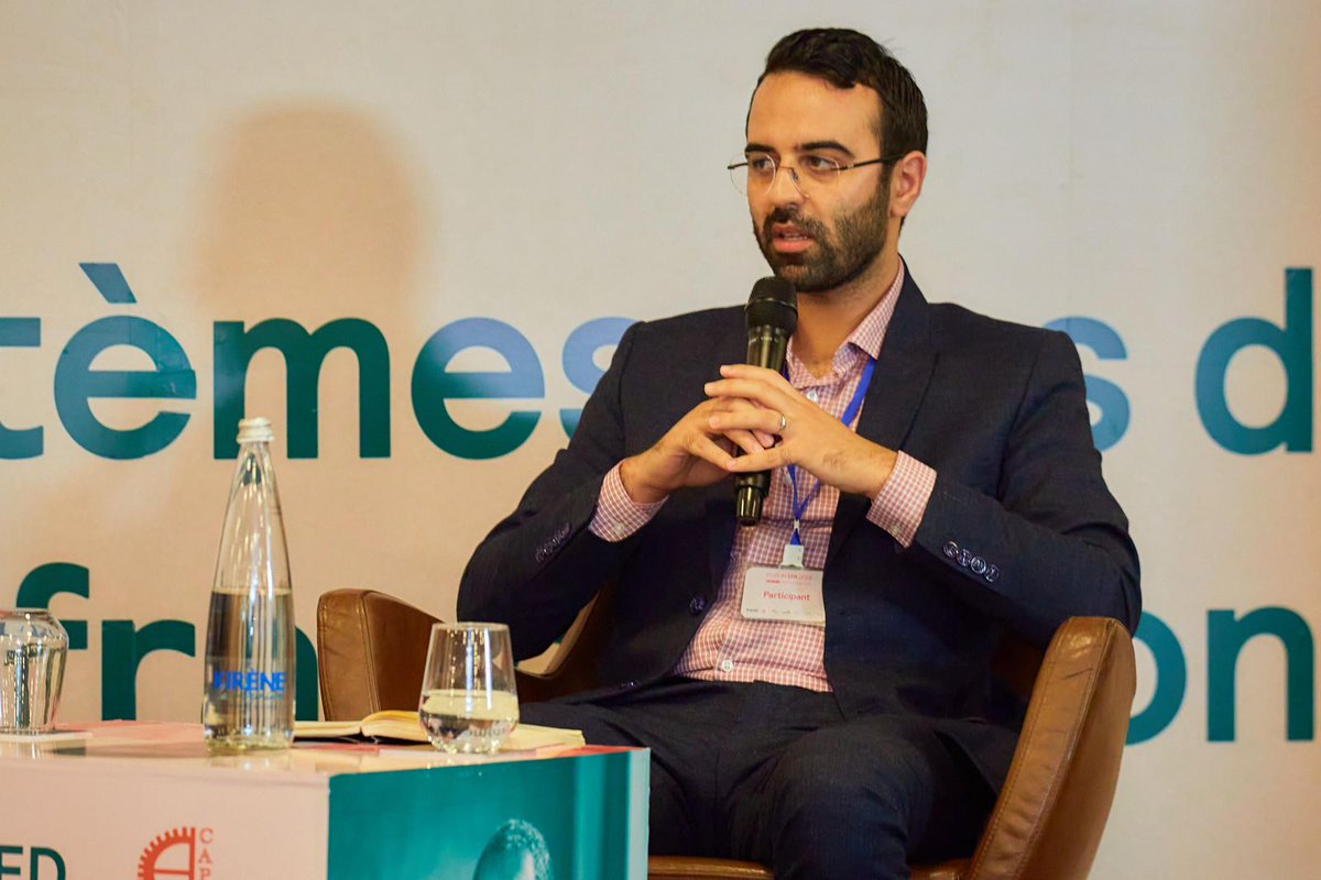 PolicyCenterNS's tweet image. 📍 #Abidjan 🇨🇻
✨ Notre économiste Badr Mandri a participé au #ForumEPA2024, organisé par le Centre Africain pour le Développement Équitable (#ACED) &amp;amp; la Cellule d'Analyse des Politiques Économiques du CIRES (#CAPEC), en prenant part au panel sur la « Régulation de la production