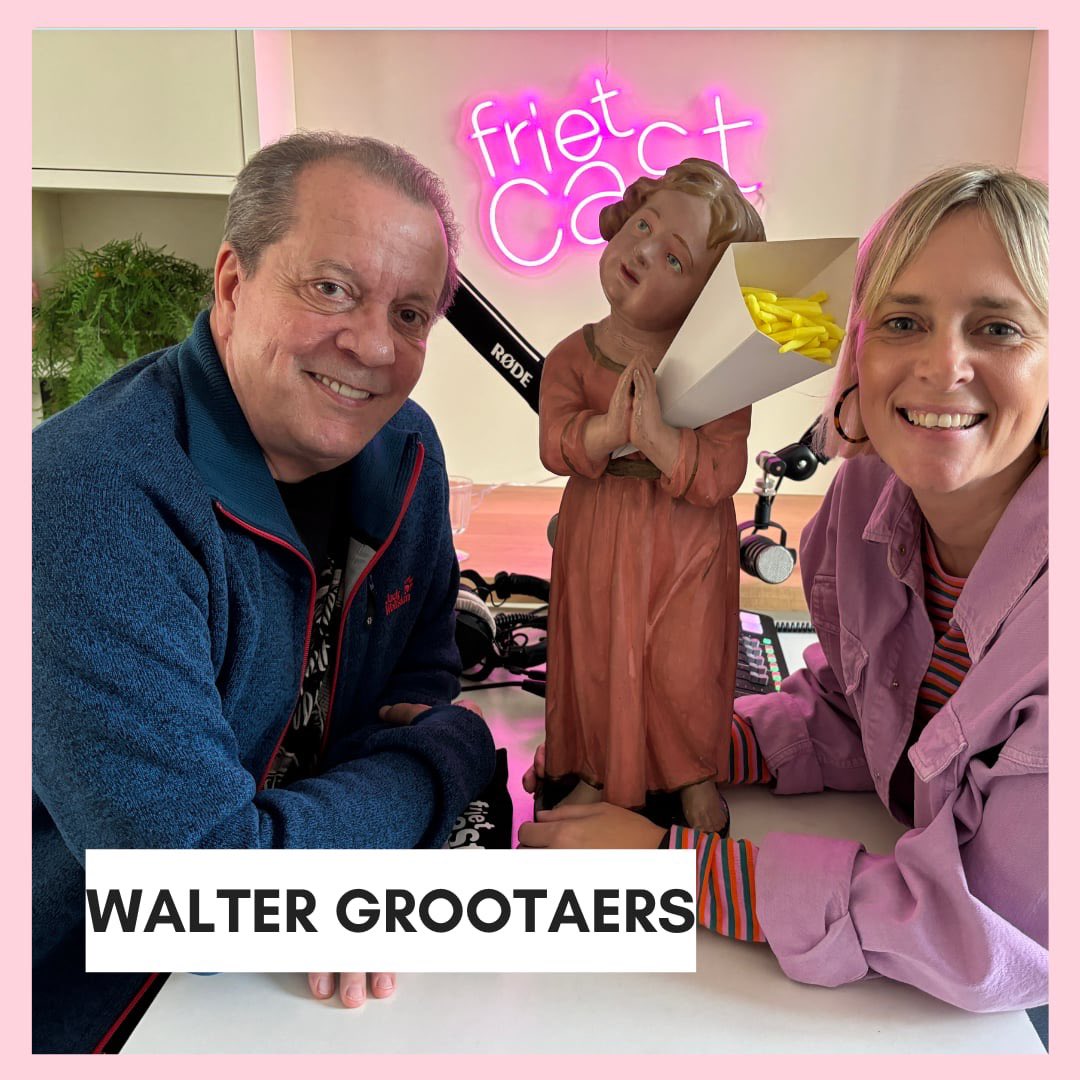 Frietcast (@frietcast) on Twitter photo Vrijdag Frietcast-dag! Met vandaag de levende legende: <a href="/waltergrootaers/">walter grootaers</a> ! 🍟😄#podcast #podcasting #frietcast Vrijdag Frietcast-dag! Met vandaag de levende legende: <a href="/waltergrootaers/">walter grootaers</a> ! 🍟😄#podcast #podcasting #frietcast