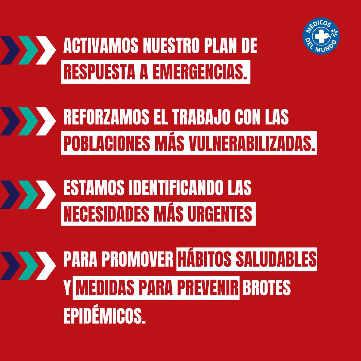 Médicos del Mundo tweet media