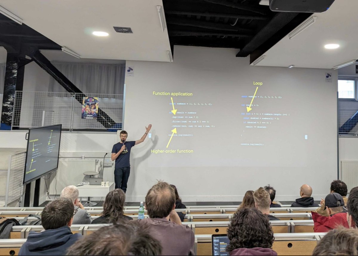 SoftwareMill (@softwaremill) on Twitter photo Hey there, Paris! 🇫🇷
We just finished presentations by <a href="/adamwarski/">Adam Warski</a> and <a href="/magdastozek/">Magda Stożek</a> at <a href="/ScalaIO_FR/">Scala.IO</a>.
Thank you to everyone who joined us... and see you at <a href="/scalarconf/">Scalar Conference</a> in March
#ScalaIO #scala Hey there, Paris! 🇫🇷
We just finished presentations by <a href="/adamwarski/">Adam Warski</a> and <a href="/magdastozek/">Magda Stożek</a> at <a href="/ScalaIO_FR/">Scala.IO</a>.
Thank you to everyone who joined us... and see you at <a href="/scalarconf/">Scalar Conference</a> in March
#ScalaIO #scala