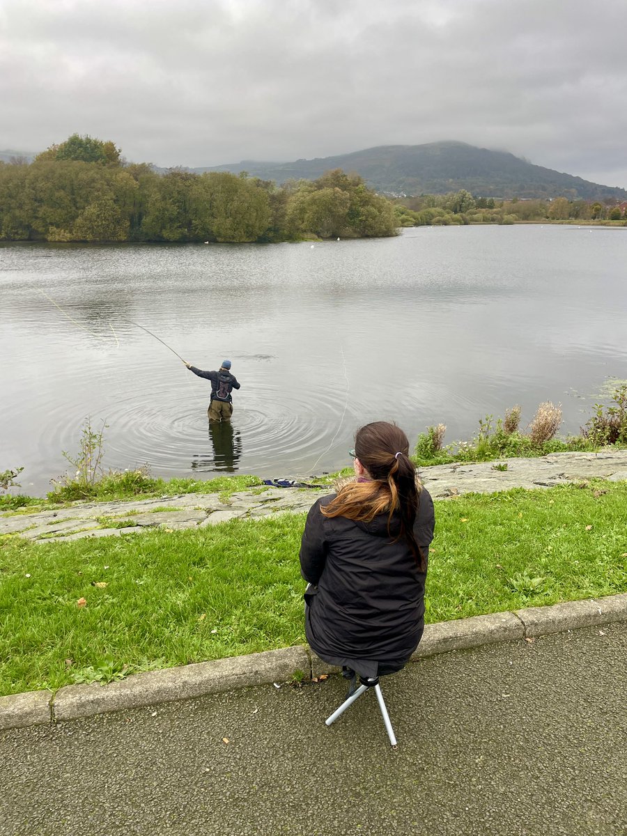 Bout_Yeh's tweet image. WALKING around the The #Waterworks park, on Antrim Road, #Belfast, our lead photographer @stephenstbradle spotted a man in wader’s doing a spot of fly fishing, watched by his girlfriend sitting nearby ‘now there’s a picture worth taking. I think I’ll call it Love Is.’

#boutyeh