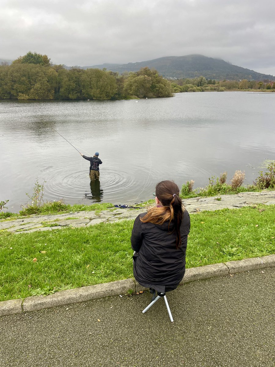 Bout_Yeh's tweet image. WALKING around the The #Waterworks park, on Antrim Road, #Belfast, our lead photographer @stephenstbradle spotted a man in wader’s doing a spot of fly fishing, watched by his girlfriend sitting nearby ‘now there’s a picture worth taking. I think I’ll call it Love Is.’

#boutyeh