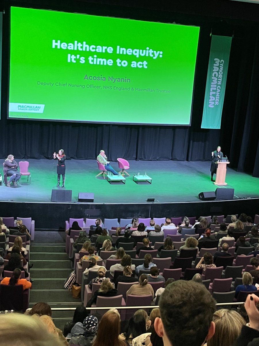 Listening to inspiring words on health inequalities from deputy CNO in England “hold the hope for others when they can’t do it for themselves”⁦<a href="/sasmacmillan/">@SASmacmillan</a>⁩ ⁦<a href="/RCNPainPall/">Pain and Palliative Care Forum</a>⁩ #macmillanprofessionals