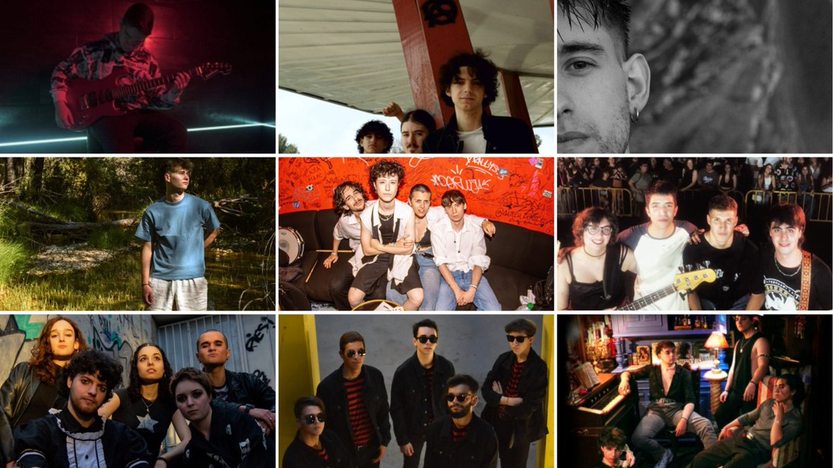 zaragoza_es's tweet photo. Ya sabemos cuáles son los semifinalistas del concurso #PopyRock de @zgzjoven : Aleksei Kim, Direi, Lae Rez, Mairot, Recoveko, Sevendays, Shivers, The New Tones y Willowisp.
Puedes escucharlos aquí > https://t.co/VEx4ATKAmm https://t.co/RaANvdhCsp