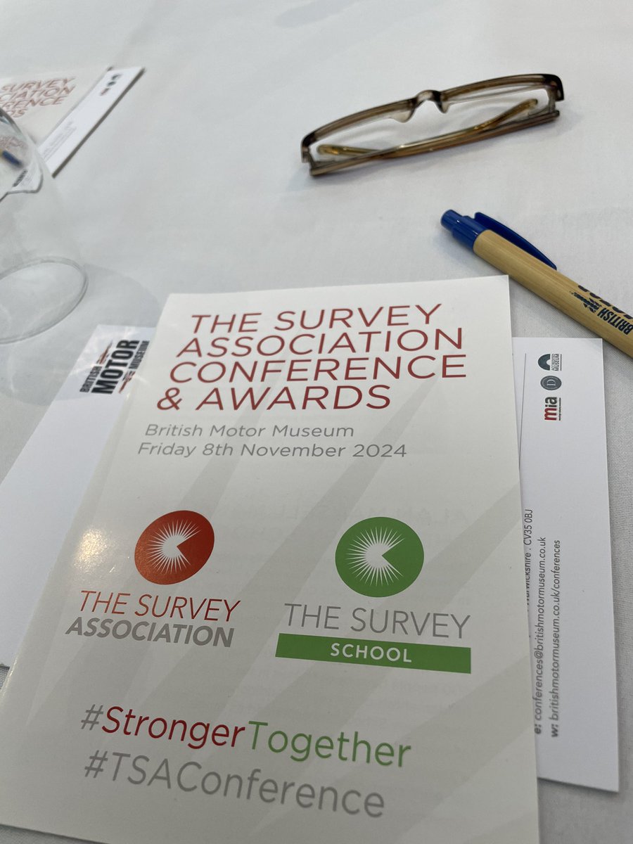PollyHopkins11's tweet photo. A day networking with fellow survey companies at @surveyassoc Conference 2024. 
We also celebrate @TheSurveySchool Class of 2024 . Let's have a beneficial day everyone.
#buildabetterbusiness https://t.co/227gMOsaxM