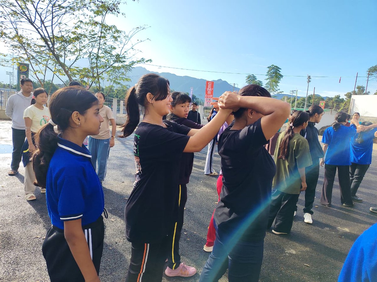 Strength knows no gender; courage knows no limits!

Highlights from the #MissionSAHASI program in Haflong, Assam, conducted in collaboration with the Haflong Karate Association and Assam Police.