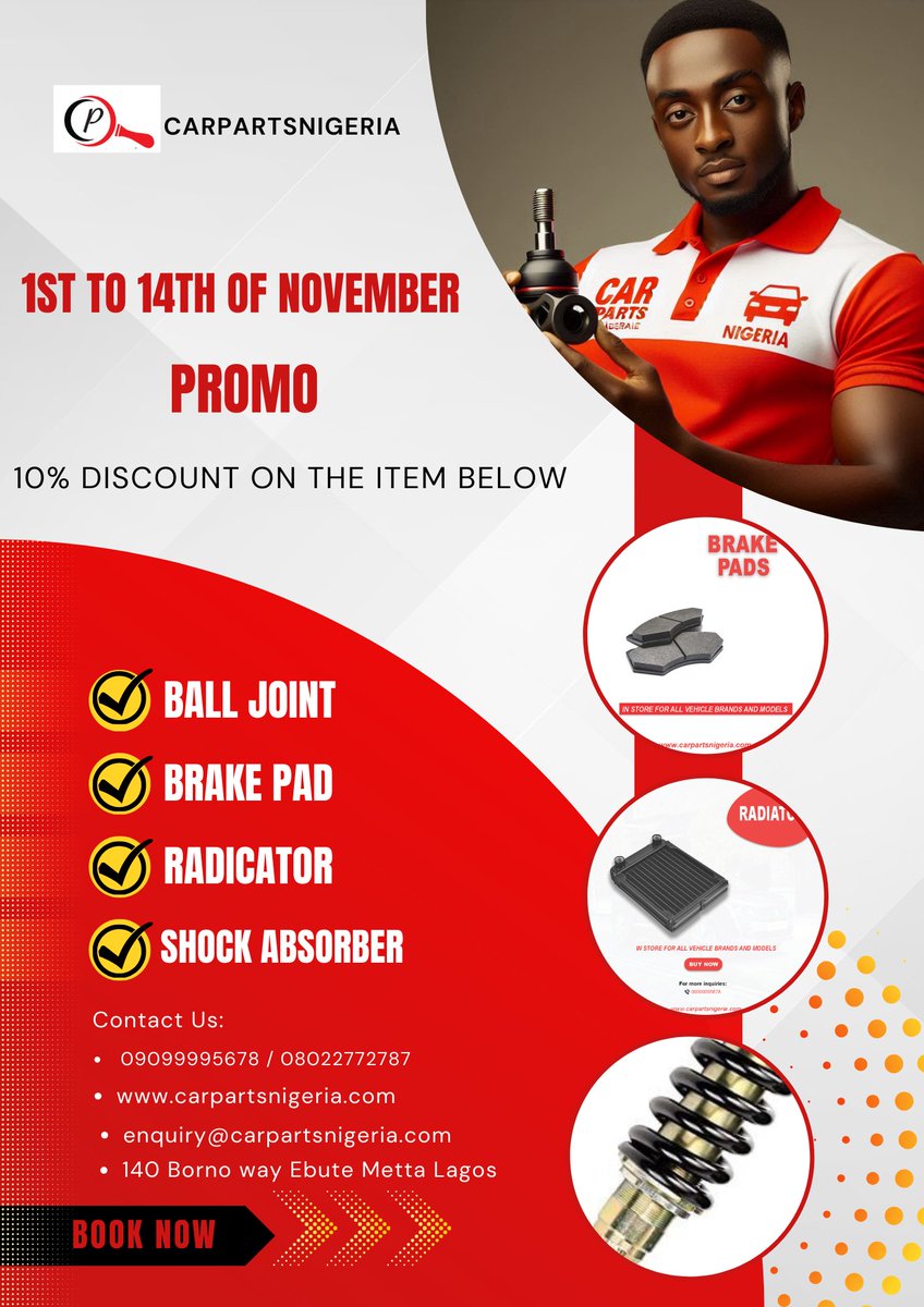 CarParts Nigeria Automobile Limited tweet media