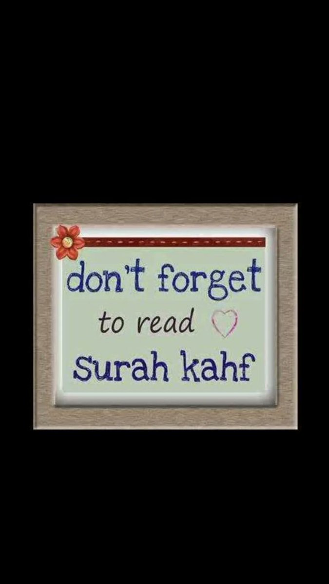 AbuNurayn_35's tweet photo. Don't forget to recite Suratul Kahf for Allah's Noor on this blessed day of Jumaa https://t.co/2y7K1qJNLp