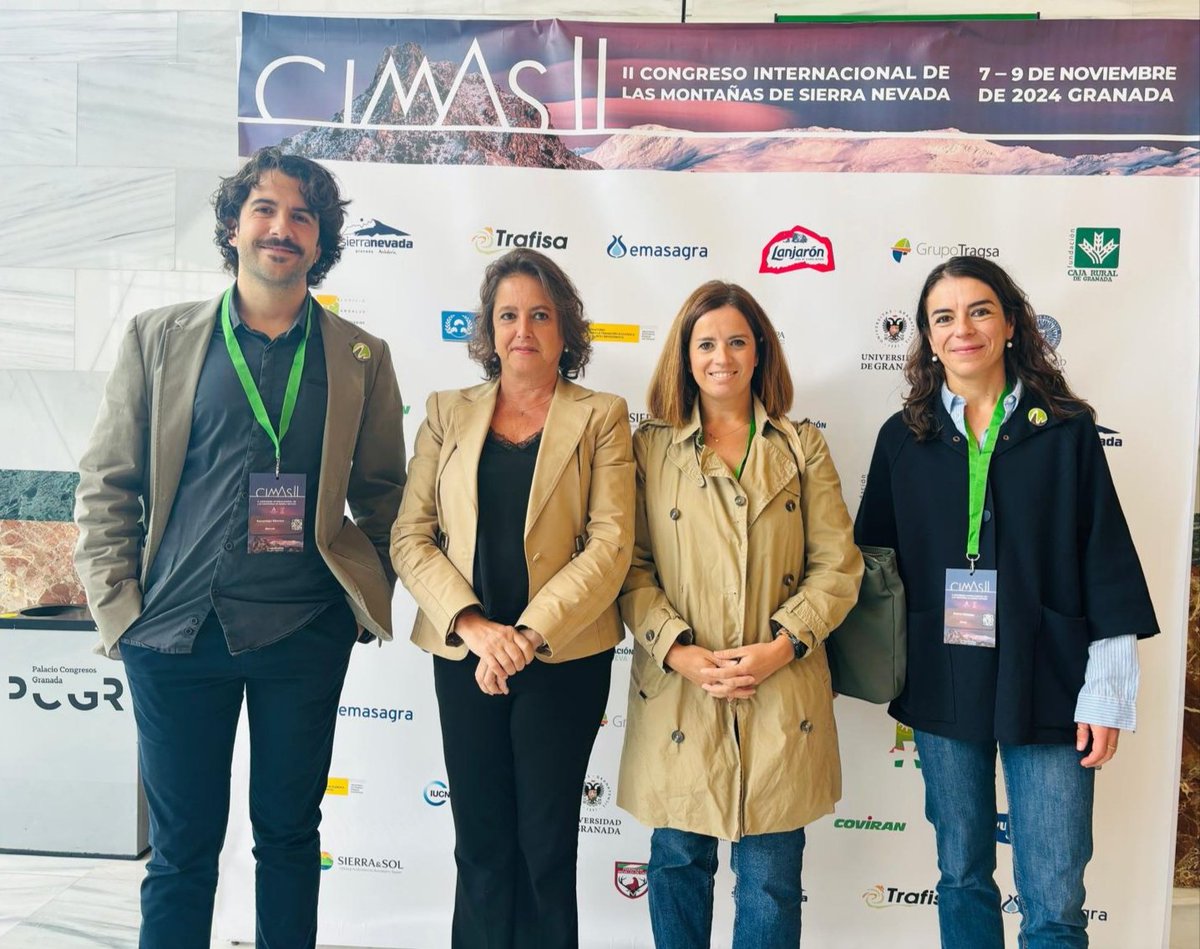 Congreso Internacional de las Montañas de #SierraNevada, con <a href="/LinaGarcia_AND/">Catalina García</a> <a href="/MedioAmbAND/">Consejería de Sostenibilidad y Medio Ambiente</a> #25AñosPN #Granada #CIMASII 🏔️