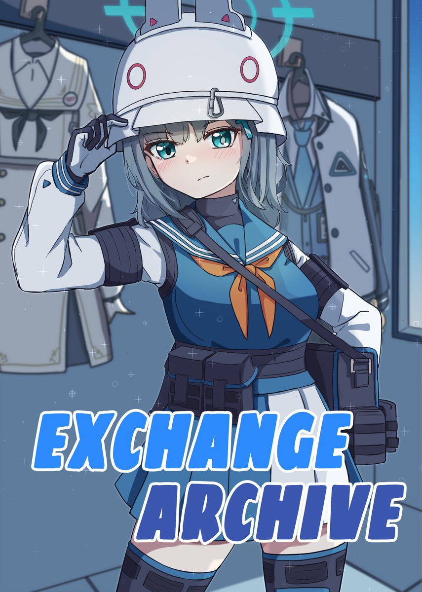 C105新刊
①シロコと車本
②ブルーアーカイブ衣装交換合同
以上の2種類が出ます!豪華です! 