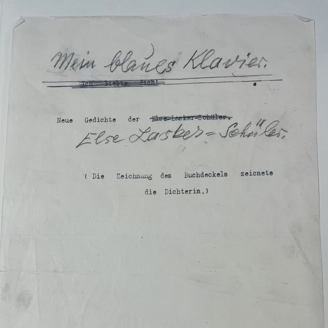 12.11., 19 Uhr, Hospitalhof Stuttgart: ›Lasker-Schüler, Greve, Kaléko – deutsch-jüdische Sammlungen in Marbach‹ mit Jan Bürger &amp; Nikola Herweg #DLAMarbach. Es liest Birgitta Assheuer. #JüdischeKulturwochen Tickets: hospitalhof.de/programm/12112…