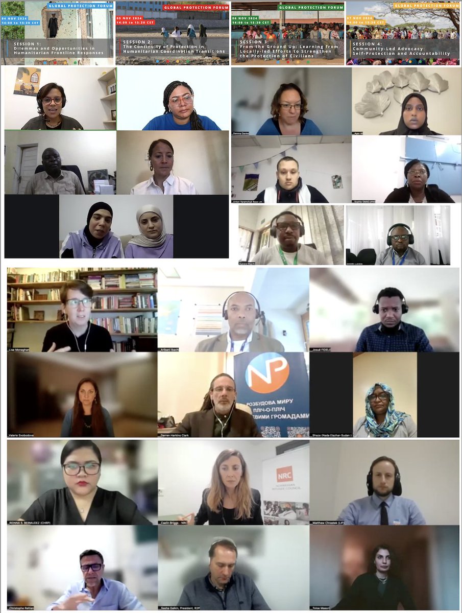 ProtectionClust's tweet photo. 📷 Wrapping up the first week of the #GlobalProtectionForum2024!
Thank you to speakers from 25+ organisations in 15 operations & to all participants for their active engagement
See you next week for more topics shaping the future of #protection
https://t.co/7u35d3VmuM https://t.co/rvQoxCHI5x