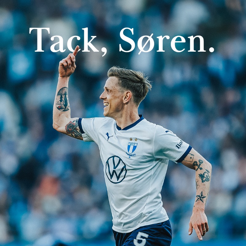 Malmo_FF's tweet photo. En framgångsrik spelarkarriär har nått sitt slut. 

Fyra SM-guld, två cuptitlar, Champions League och Europa League.

För alltid himmelsblå.
