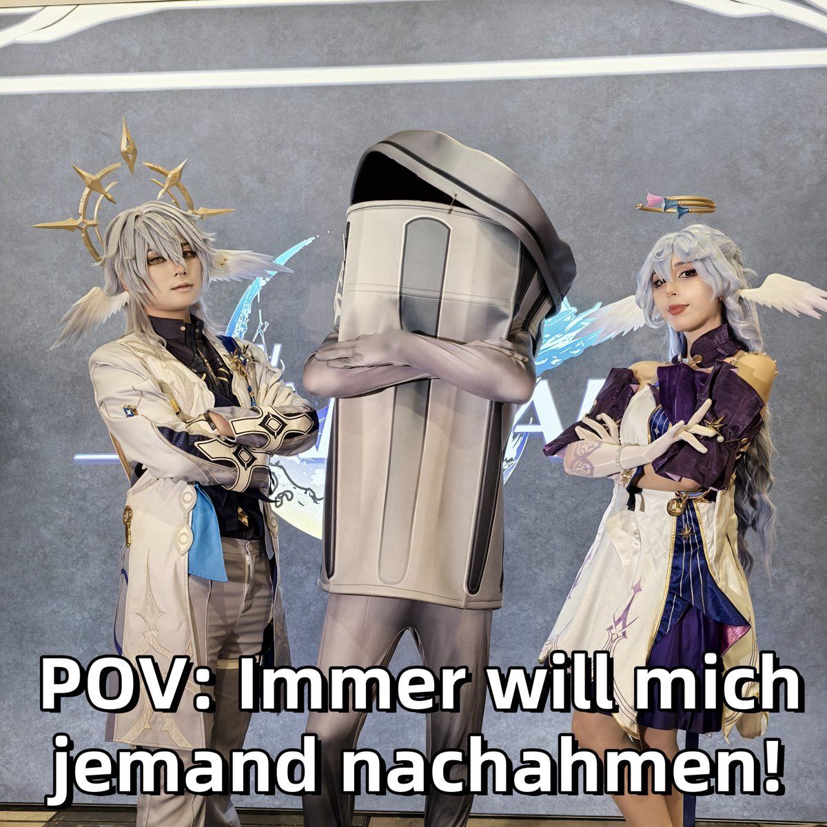 Starrail_DE's tweet photo. 🍺#TonneReise 🍺Ich bin immer nachgeahmt, aber nie übertroffen worden! 🤔
Coser:
Robin:@mikatsukitty
Sunday:@levius_re
#starrailMEX #SRWorldTour2024 #honkaistarrail #honkaistarrailcosplay #rappa #galaxyrangers #rappacosplay #Mexberlin #Starrail #HSR #崩壊スターレイル https://t.co/dDEUwnx7ID