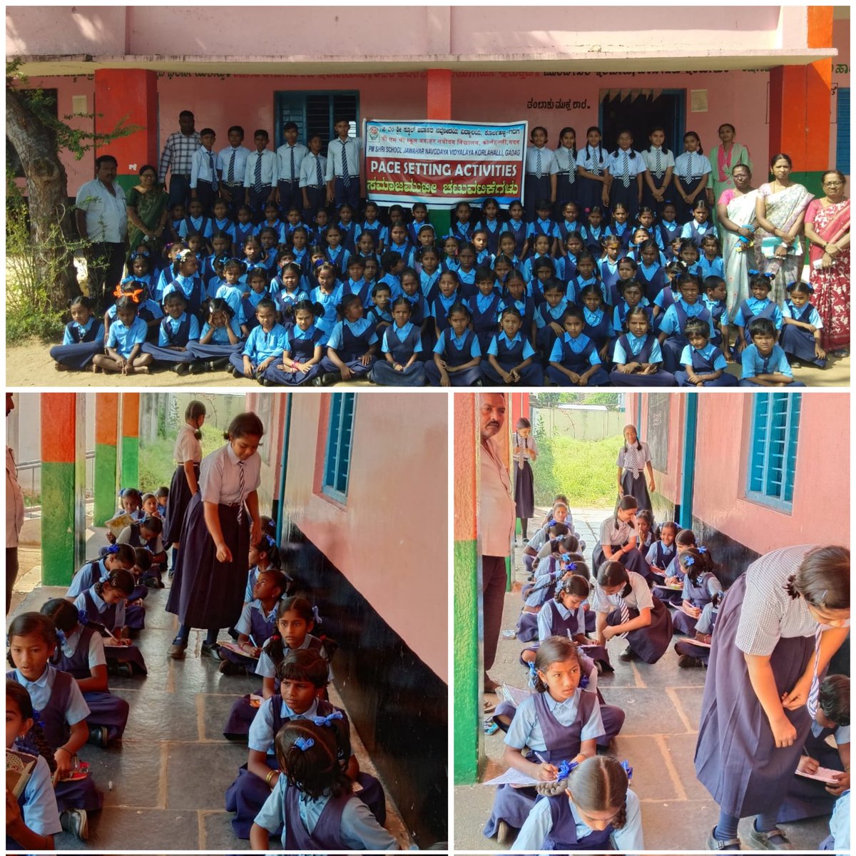 jnvgadag10's tweet photo. "Setting the pace for excellence! 🏃✨ Our school's pace-setting activities at Govt Primary School, Korlahalli inspire students to push limits, embrace teamwork,and aim higher every day. Proud to lead the way #PMSHRIJNVGADAG #PaceSetting #InspireAchieve
@TGopalakrishana
@NVS_HQ https://t.co/zpo5Fl0oWV