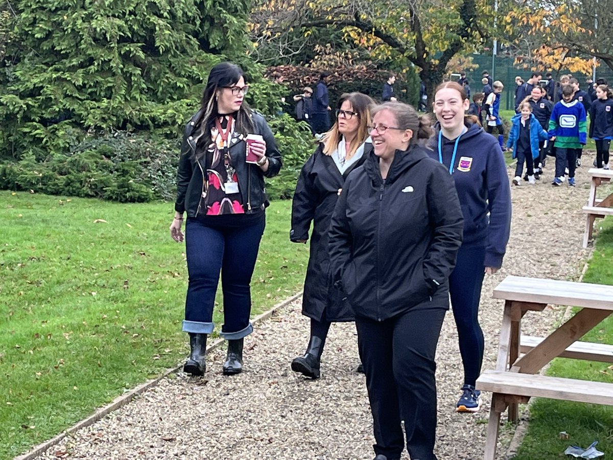 StNicksHead's tweet photo. Our Moustache Day started with a walk and talk session around the school grounds. It was absolutely wonderful to see our oldest pupils taking our youngest pupils for a stroll and a chat.
#StNicks #movember2024 #walkandtalk #isa #yourharlow #essex https://t.co/QKZWAkPcZu