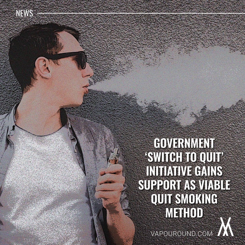 vapouround's tweet photo. The governments #SwitchToQuit initiative, which promotes the use of #vaping as a less harmful alternative to smoking, has received positive feedback from both health professionals & former smokers.
Read the full story in Vapouround Magazine Issue 52👇️
https://t.co/WYGRFSkhAa https://t.co/LVQi6WUX0E
