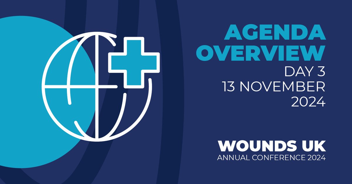 How do we bridge the gap in the training of domiciliary care staff? Do we practice equality, diversity and inclusion in wound care? These are just some of the topics that will be addressed on day 3 of the #WoundsUKConference.

Discover more here: eu1.hubs.ly/H0dqfgj0