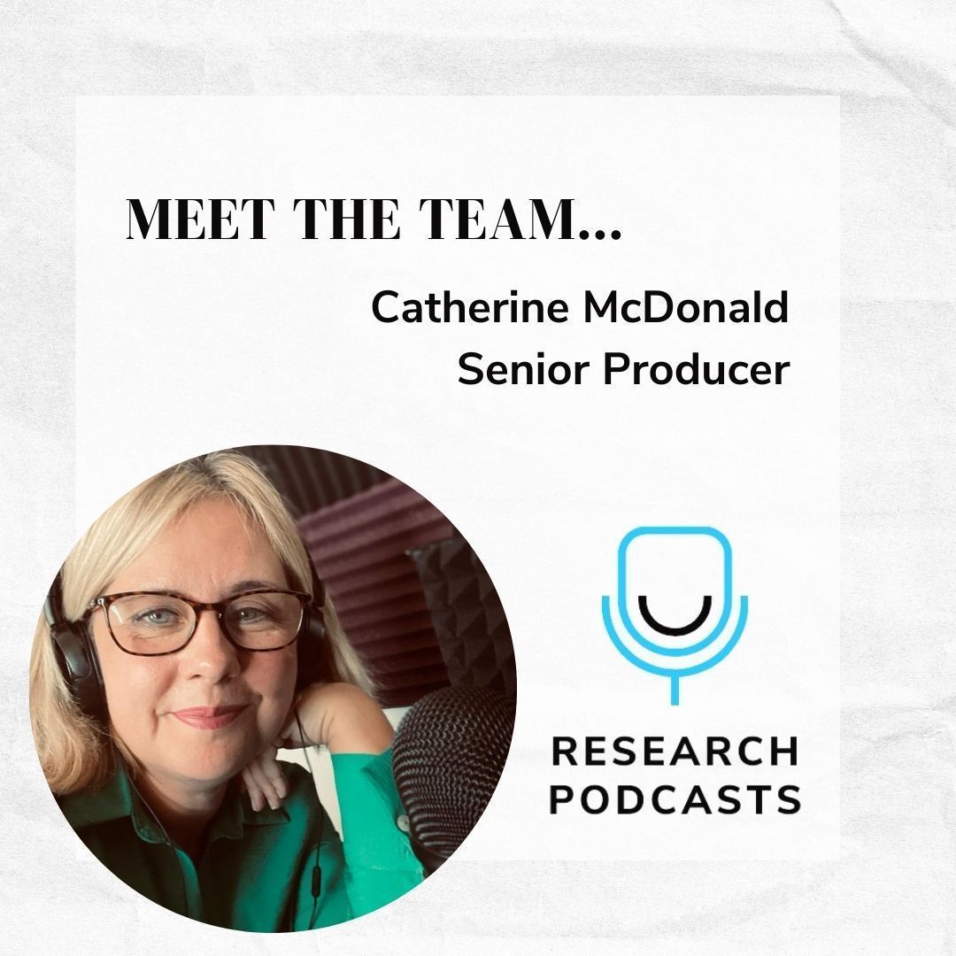 Meet Catherine – Our senior producer and trainer at Research Podcasts.

With over 20 years experience in radio &amp; TV, Cath has led an impressive career producing &amp; directing for major broadcasters like the BBC, ITV, &amp; Channel 4. 

Read more... buff.ly/3TQHps1 
<a href="/cathmcd11/">Catherine McDonald</a>