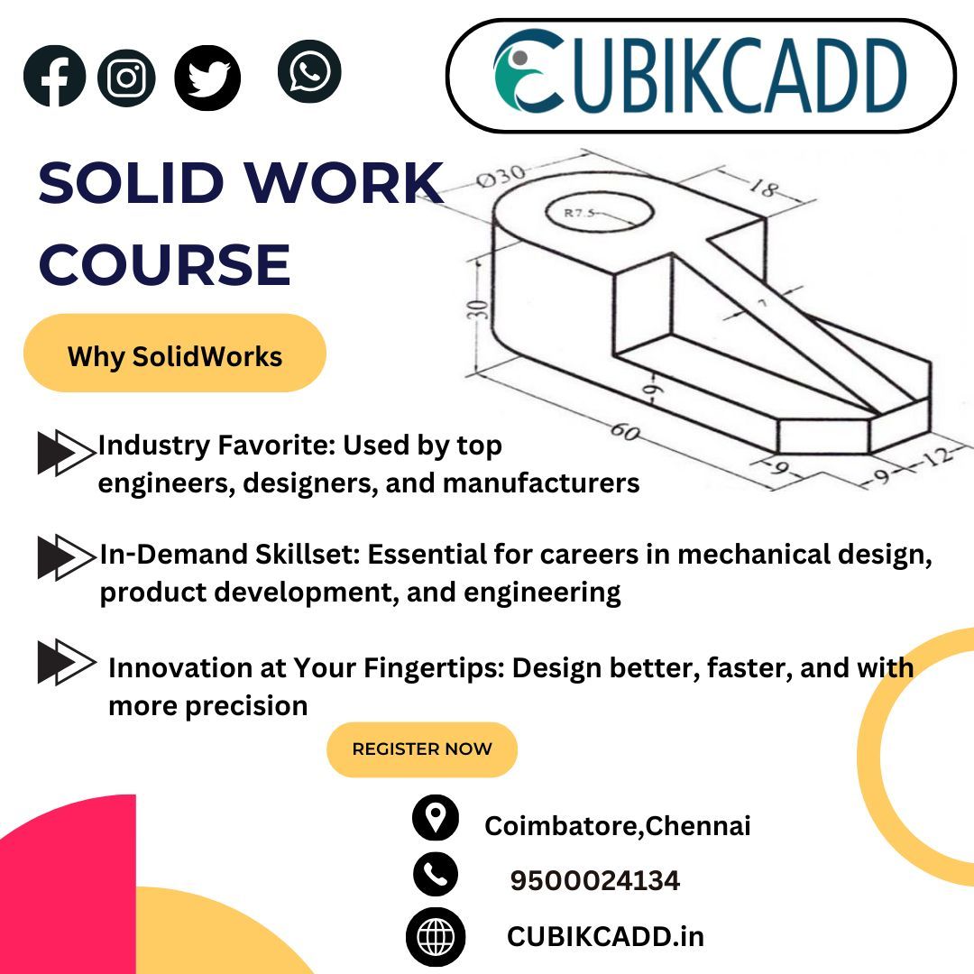 CubikCadd's tweet image. Solid works is a solid modelling computer-aided design (CAD) and computer aided engineering computer program that runs on Microsoft Windows.

Call us at 9500024134 or Mail to info@cubikcadd.in 

#solidworks #solidworkstraining #d #design #cadtraining #certification #engineering
