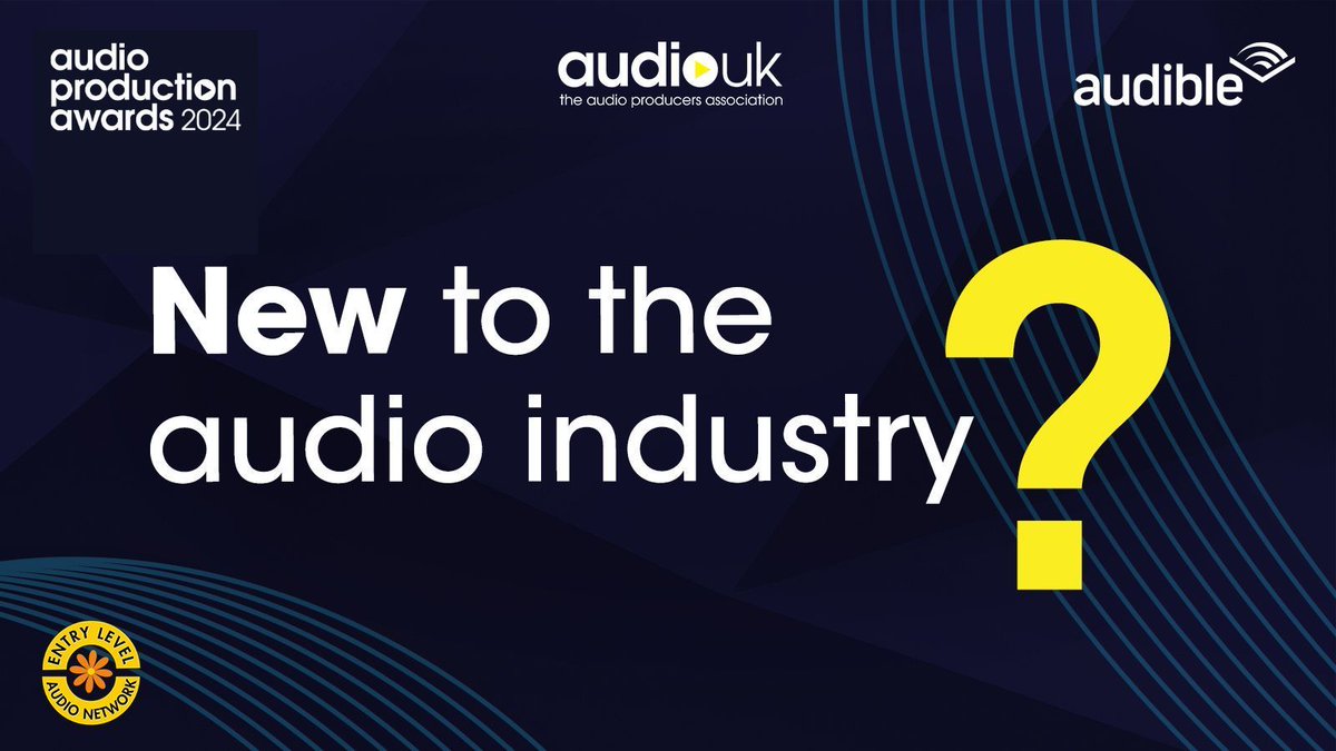 AudioUK (@weareaudiouk) on Twitter photo New to the audio industry?
Did you know we are hosting a pre-ceremony mixer with <a href="/ELANuk_/">The Entry Level Audio Network (UK)</a> for people who don't know many others in the audio industry, or who find larger events challenging?
It's free to attend! (ticket to #APAs24 is separate)
More info
buff.ly/3BLz7vs New to the audio industry?
Did you know we are hosting a pre-ceremony mixer with <a href="/ELANuk_/">The Entry Level Audio Network (UK)</a> for people who don't know many others in the audio industry, or who find larger events challenging?
It's free to attend! (ticket to #APAs24 is separate)
More info
buff.ly/3BLz7vs