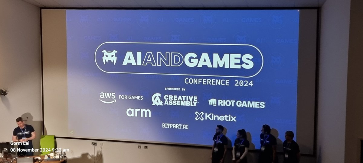 Hanging out at the <a href="/AIandGames/">AI and Games</a> conference at <a href="/goldcomputing/">Goldsmiths Computing</a> today. Though I am doing a #PhD at Goldsmiths, I rarely find an excuse to travel in. Its good to be back. Please feel free to come and say hi if you see me  #gamedev #gamesai