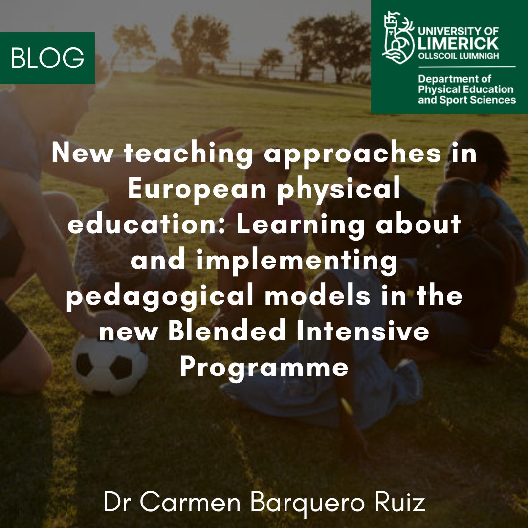 PESS @ UL (@pesslimerick) on Twitter photo In today´s blog, PESS Assistant Professor <a href="/Cbarquero93/">Carmen Barquero-Ruiz</a> introduces the new #BIP program offered to BSc PE and PME students. This innovative course gives pre-service teachers the chance to learn in an international setting about the application of diverse curricular models in PE. In today´s blog, PESS Assistant Professor <a href="/Cbarquero93/">Carmen Barquero-Ruiz</a> introduces the new #BIP program offered to BSc PE and PME students. This innovative course gives pre-service teachers the chance to learn in an international setting about the application of diverse curricular models in PE.