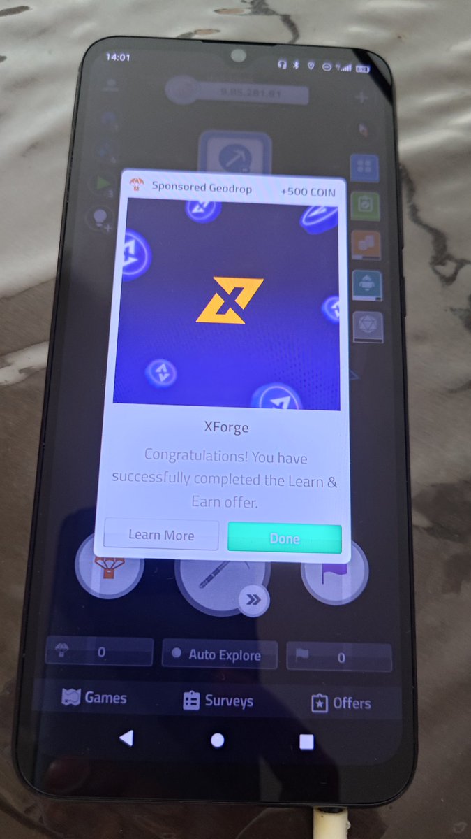 SarveshMudakavi's tweet image. #xyo @coin_with_us @xprotocol_org #XForge completed ✅📋