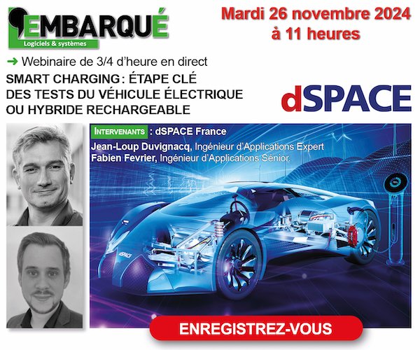 L'Embarqué (@lembarquemedia) on Twitter photo Assistez au #webinaire <a href="/dSPACEglobal/">dSPACE Group</a> “Smart charging : étape clé des tests du véhicule électrique ou hybride rechargeable” organisé par <a href="/lembarquemedia/">L'Embarqué</a> le 26 novembre 2024 lembarque.com/article/assist… Assistez au #webinaire <a href="/dSPACEglobal/">dSPACE Group</a> “Smart charging : étape clé des tests du véhicule électrique ou hybride rechargeable” organisé par <a href="/lembarquemedia/">L'Embarqué</a> le 26 novembre 2024 lembarque.com/article/assist…