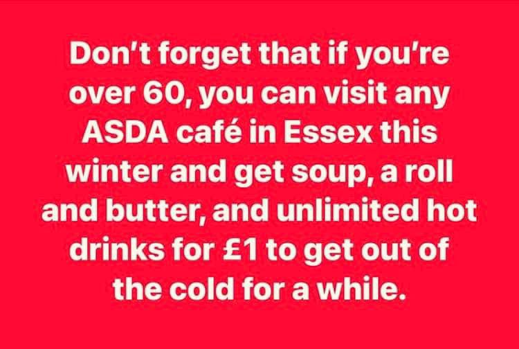 Is this genuine or a scam
<a href="/asda/">Asda</a> 
See this appearing again 
Not that our local Asda even has a cafe