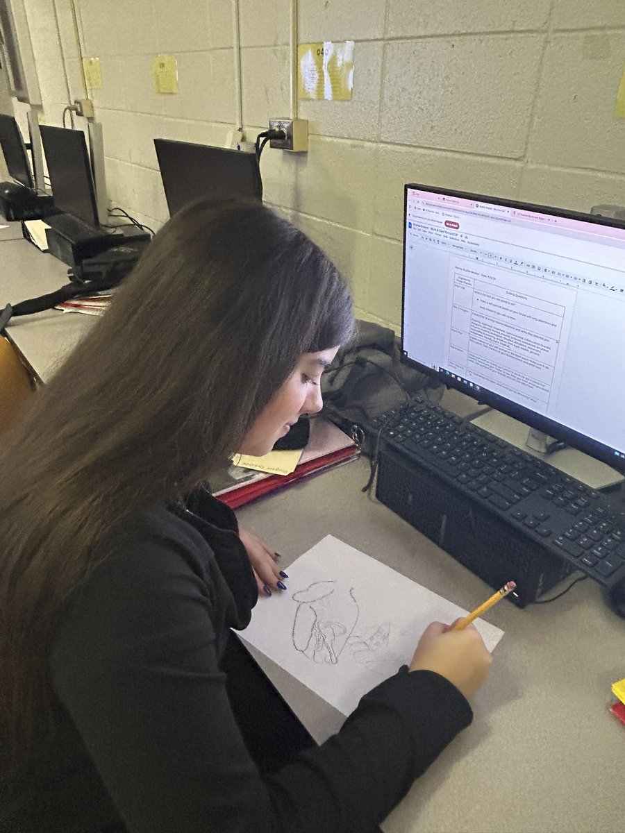 Mrs. Ratliff's Business Class (@cmsbusiness1) on Twitter photo Students get creative with their future careers. Using verbs and adjectives from their resumes to create a self portrait! <a href="/tcboecareertech/">@tcboecareertech</a> <a href="/TCBOE/">Talladega Co Schools</a> #CMSDaVinciDay Students get creative with their future careers. Using verbs and adjectives from their resumes to create a self portrait! <a href="/tcboecareertech/">@tcboecareertech</a> <a href="/TCBOE/">Talladega Co Schools</a> #CMSDaVinciDay