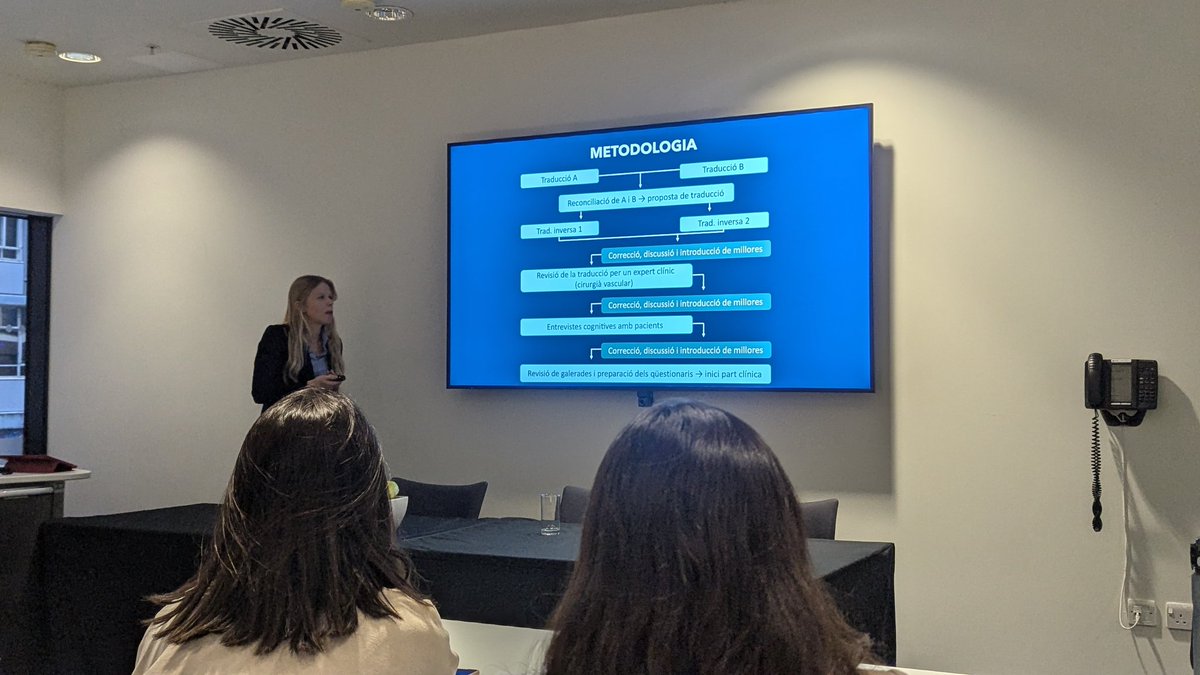@EneidaLinguist.bsky.social FHEA FCIL (she/her) (@eneidalinguist) on Twitter photo Gr8 presentation on the issues surrounding the linguistic and cultural adaptation of quality of life questionnaires #English > #Catalan "Com es mesura la qualitat de vida dels pacients en català?"
#AdelaKotakova <a href="/AngloCatSoc/">The Anglo-Catalan Society</a> #xl8 #t9n #traduccio #AdaptacioLingüistica #traducció Gr8 presentation on the issues surrounding the linguistic and cultural adaptation of quality of life questionnaires #English > #Catalan "Com es mesura la qualitat de vida dels pacients en català?"
#AdelaKotakova <a href="/AngloCatSoc/">The Anglo-Catalan Society</a> #xl8 #t9n #traduccio #AdaptacioLingüistica #traducció