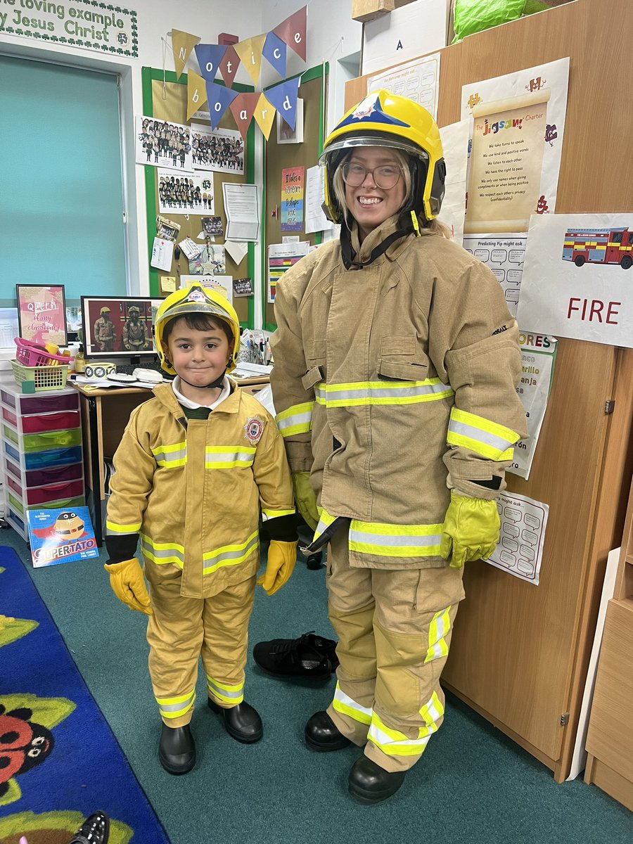 St Patrick's (@stpatrickssoton) on Twitter photo Year 1 enjoyed their visit from <a href="/HantsIOW_fire/">Hampshire & Isle of Wight Fire & Rescue Service</a> today. They learned about what to do in the event of a fire and how to keep themselves safe by testing smoke alarms. An aspiring firefighter even got to try on the uniform & raced Miss Hobbs to see who could put it on first! He won! Year 1 enjoyed their visit from <a href="/HantsIOW_fire/">Hampshire & Isle of Wight Fire & Rescue Service</a> today. They learned about what to do in the event of a fire and how to keep themselves safe by testing smoke alarms. An aspiring firefighter even got to try on the uniform & raced Miss Hobbs to see who could put it on first! He won!