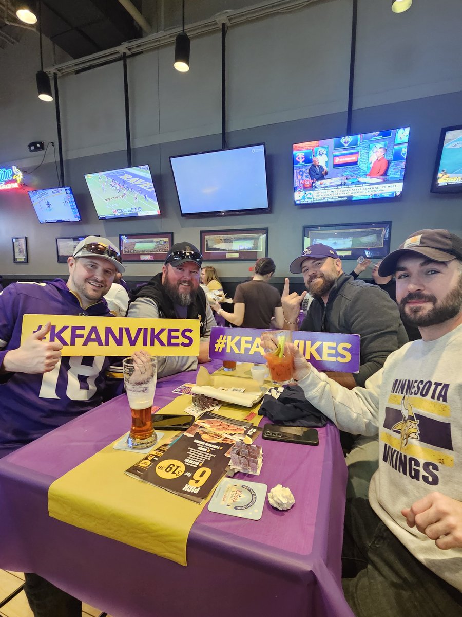 SKOL!! #KFANVIKES #BDUBS <a href="/KFAN1003/">KFAN1003</a>