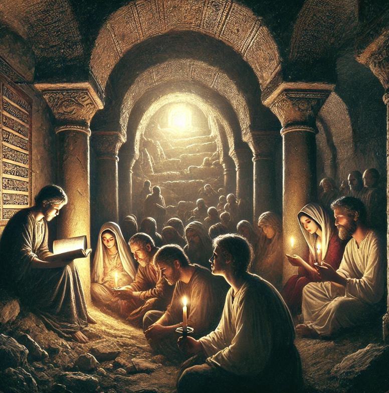enrivalti's tweet photo. Hoy, Derinkuyu es un recordatorio de lo que los primeros cristianos estaban dispuestos a hacer para vivir su fe en un mundo hostil. 

Su devoción no se quebró ni en la oscuridad ni en la persecución, y su legado sigue siendo una inspiración para todos los creyentes. https://t.co/F2z17OAcbG