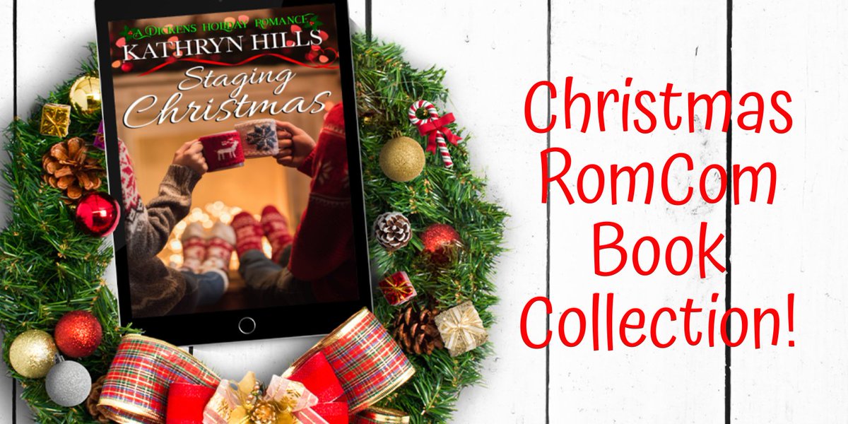 Christmas Rom Coms Book Collection - From sweet to a little spicy! Find your next favorite holiday romance read today! #holidayreading #RomCom #holidayromance #romancegems #bookcollection #weekendplans #holidayseason #FRIDAY #bookvacation #bookbreak books.bookfunnel.com/christmasromco…