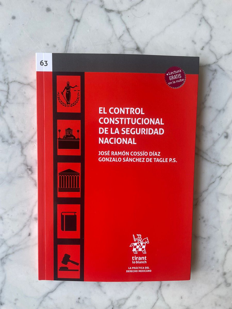 Ayer presentamos “El control constitucional de la seguridad nacional” en la <a href="/eld_oficial/">Escuela Libre de Derecho</a>. Enormes gracias al Rector Emilio Gonzalez de Castilla, <a href="/bl_ibarra/">Blanca Lilia Ibarra</a>, <a href="/emdzabergmans/">Erika Mendoza Bergmans</a>, <a href="/ArthurRSob/">Arturo Ramos Sobarzo</a> y Maria Elisa Vera.