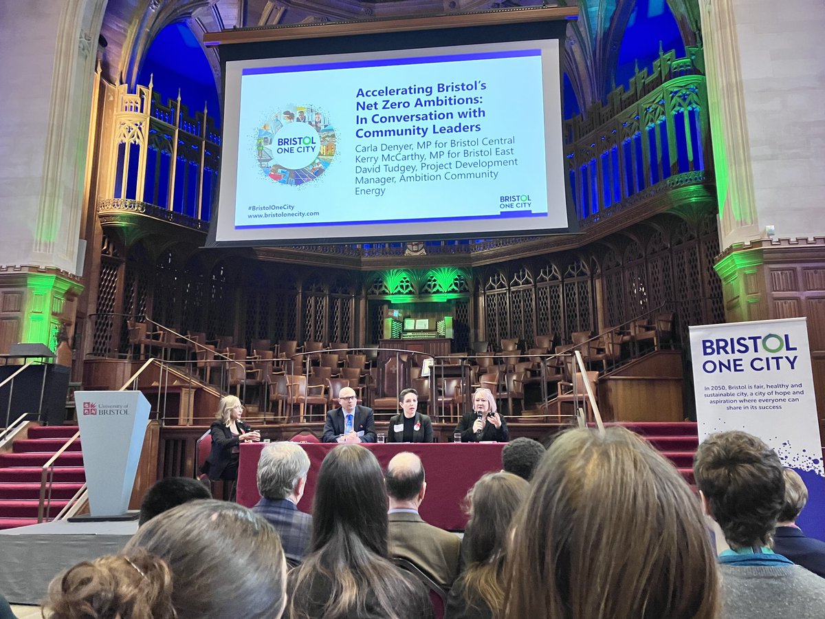 Bristolfoodnet's tweet photo. It was wonderful to attend the #BristolOneCity gathering this morning and hear so many voices from around the city talking about collaboration, which is at the heart of our work at Bristol Food Network and with @bgf2030 #bgf2030 https://t.co/jhQ770jyvB